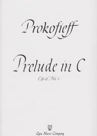 Prelude in C, Op. 12, No. 7 cover